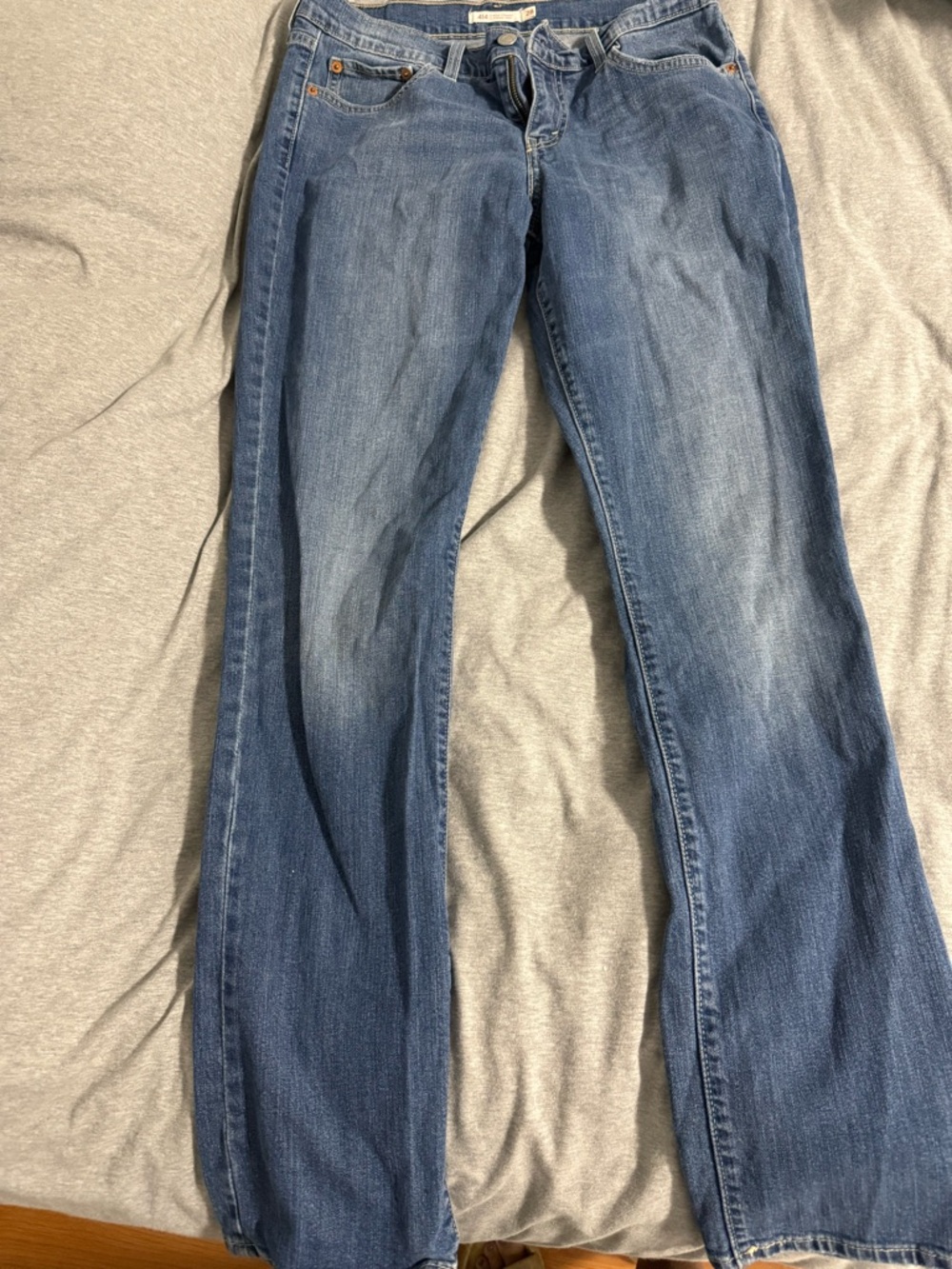Levi's Blue Straight-Leg Jeans